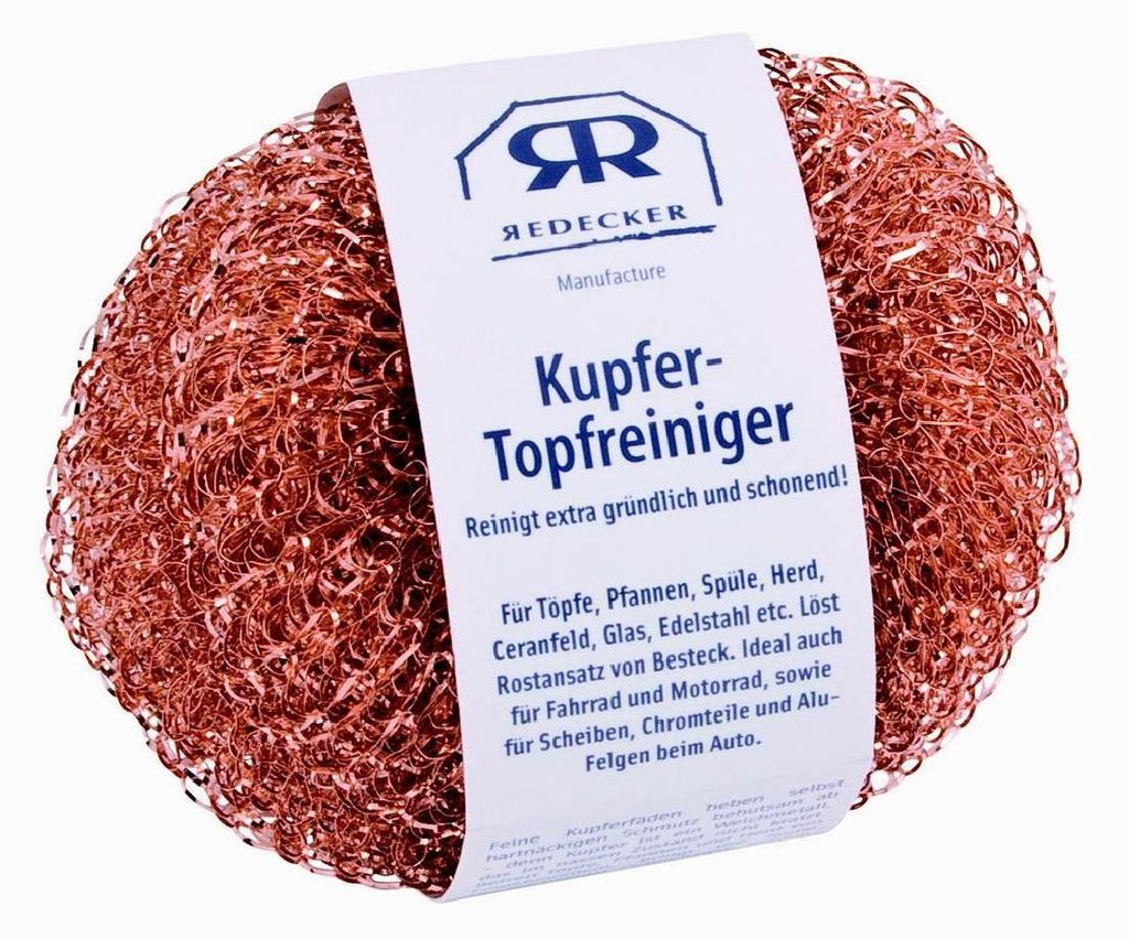 Redecker Kupfer-Topfreiniger 2er Pack DE Produktbild 