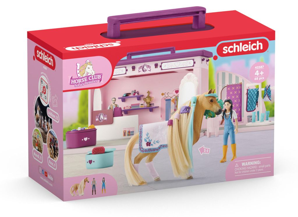 schleich HORSE CLUB Sofia’s Beauties 42587, Brushable hair, Obrázek produktu 