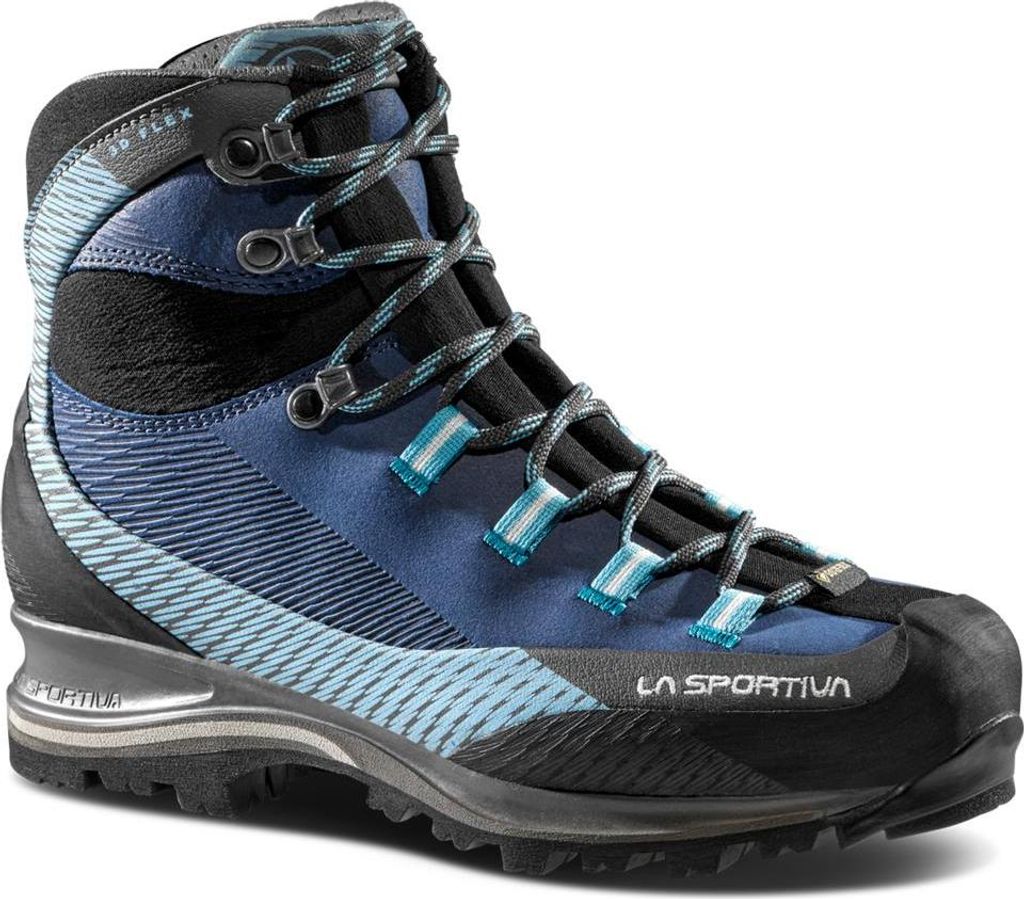 Trango Trk Leather Woman GTX, Mountaineering Schuhe, Damen - La Sportiva, Größe:5 UK / 38, Farbe:B18B21-Opal/Pacific Blue