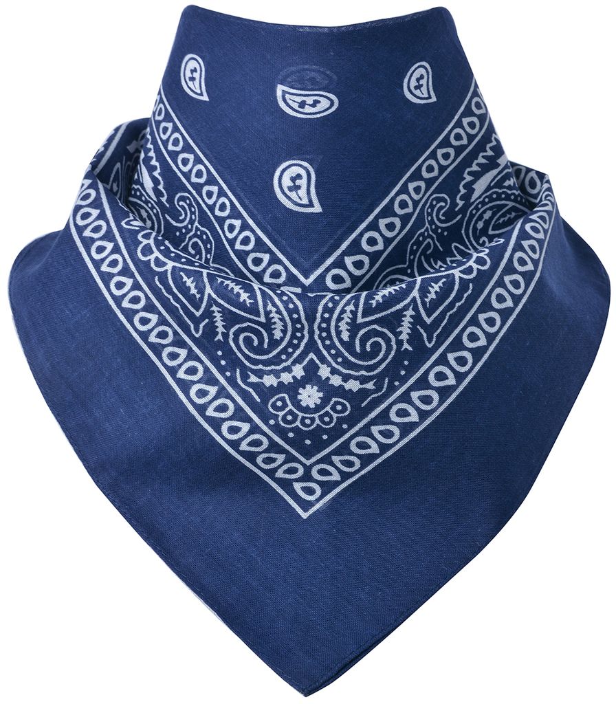 Bandana Paisley Dunkelblau Produktbild 1