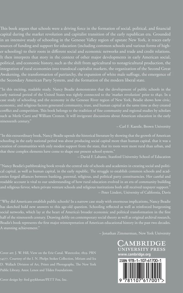 Education and the Creation of Capital in the Early American Republic