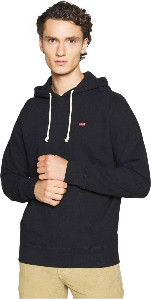Levi's Hoodie 34581-0001 in Black color size small