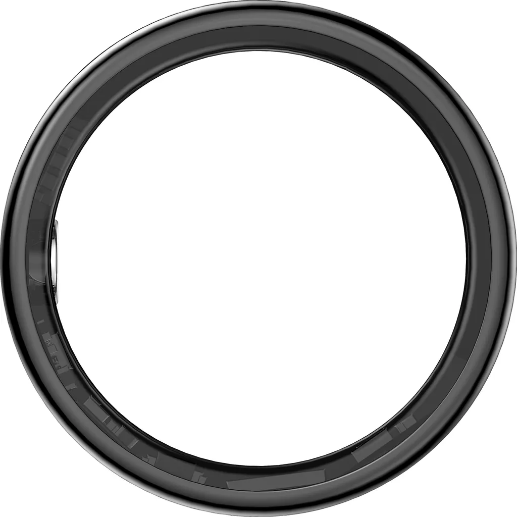 Smart Ring INF Nero Taglia 13: Tracker Biometrico Acciaio Inox - 4