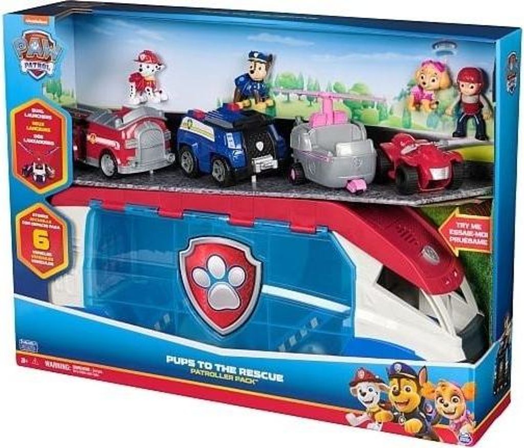 Psi Patrol Pups To The Rescue Pojazd ratunkowy Patroller 3+ Zdjęcie produktu 
