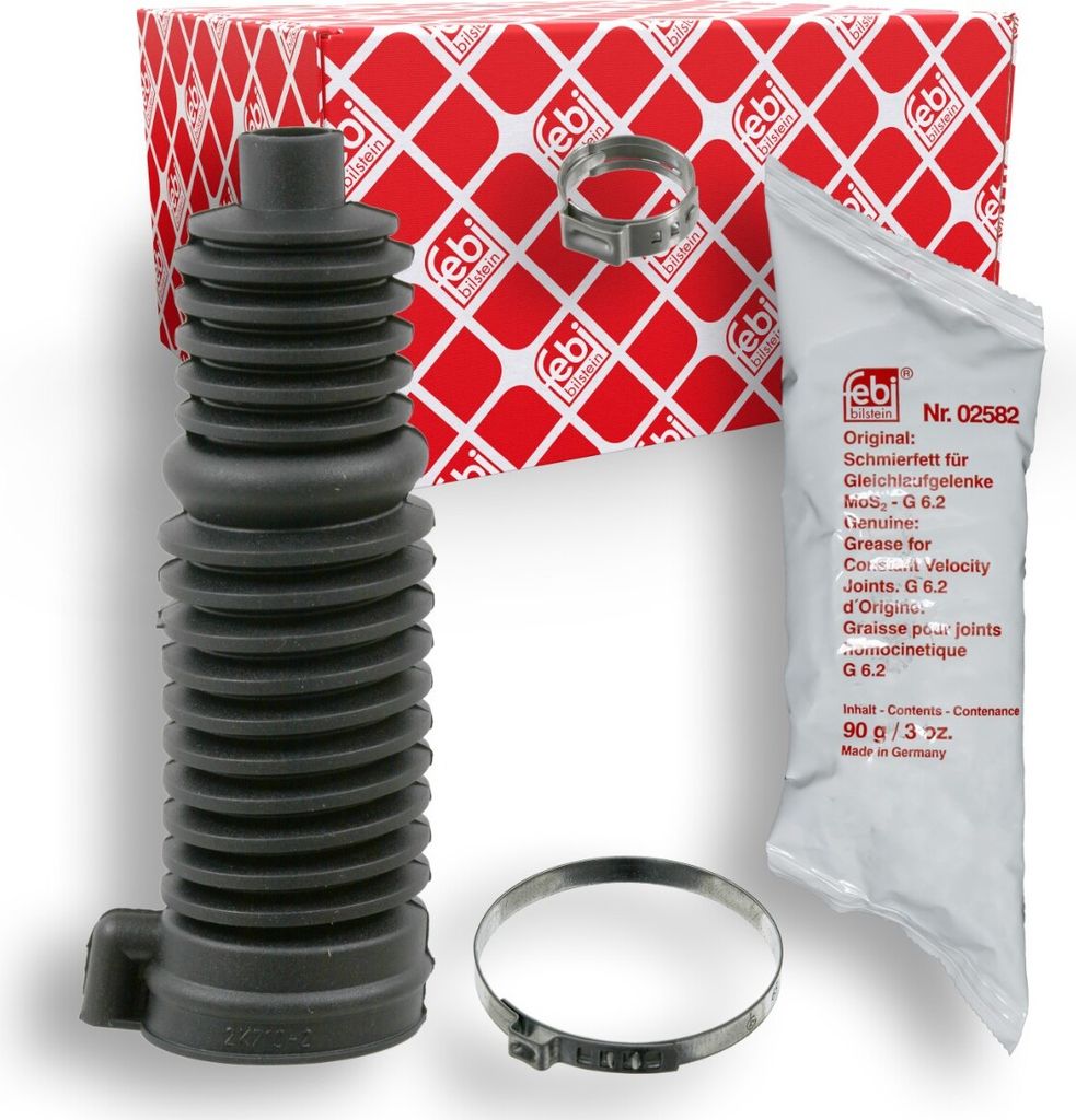 FEBI BILSTEIN 12807 Faltenbalgsatz Lenkung Vorderachse Produktbild 