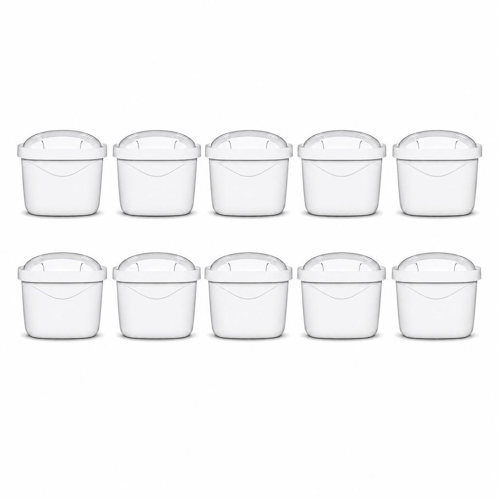 Sillar Wasserfilter 10er-Set – Ersatzkartuschen für Dafi, Produktbild 