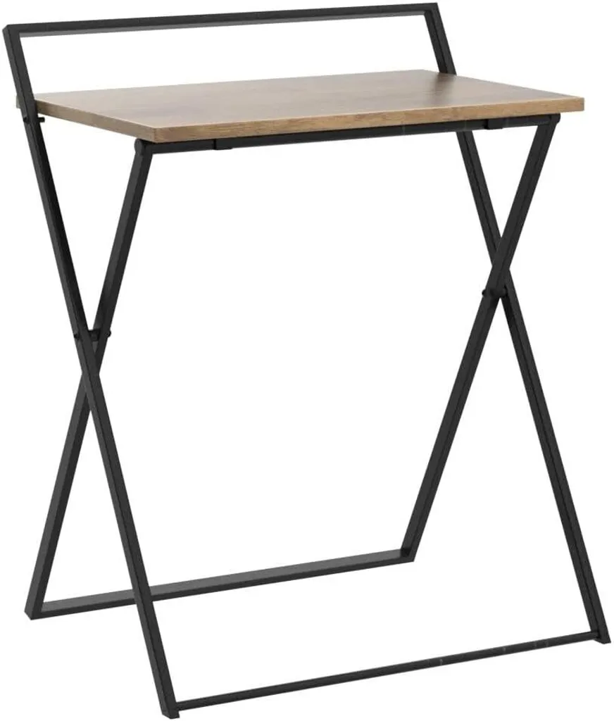 SoBuy Bureau pliable de petite taille table informatique gain de place