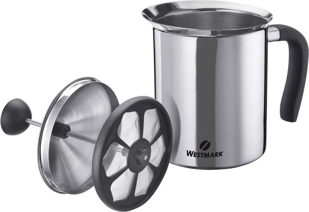 Westmark Brasilia Plus 800ml: Montalatte Manuale in Acciaio Inox Professionale