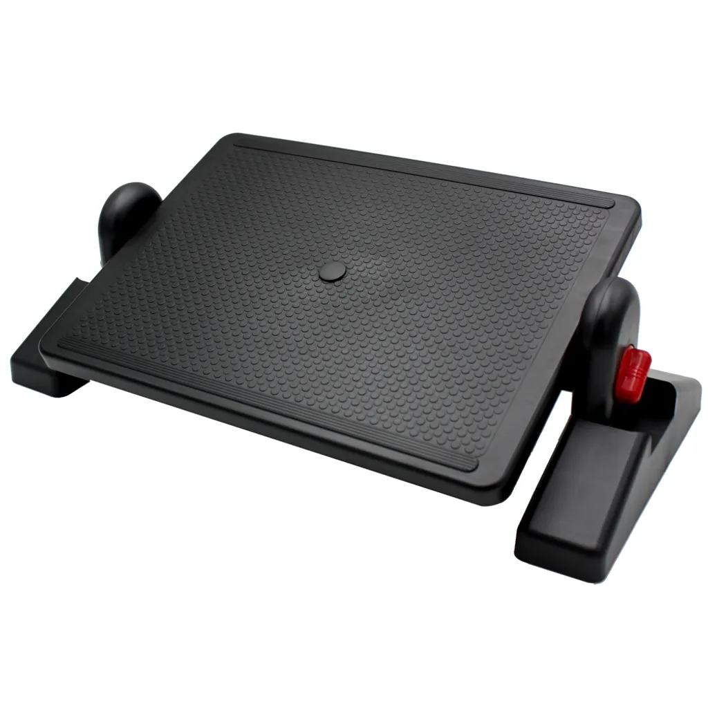 Repose-pieds de bureau réglable en hauteur à plateau massant actif