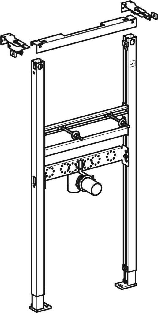Geberit DuofixBasic Element für Waschtisch, 112 cm Produktbild 