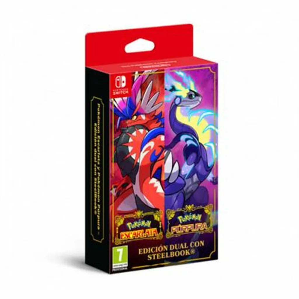 Pack Pokémon Switch Écarlate Violet duo de jeux monde ouvert PAL