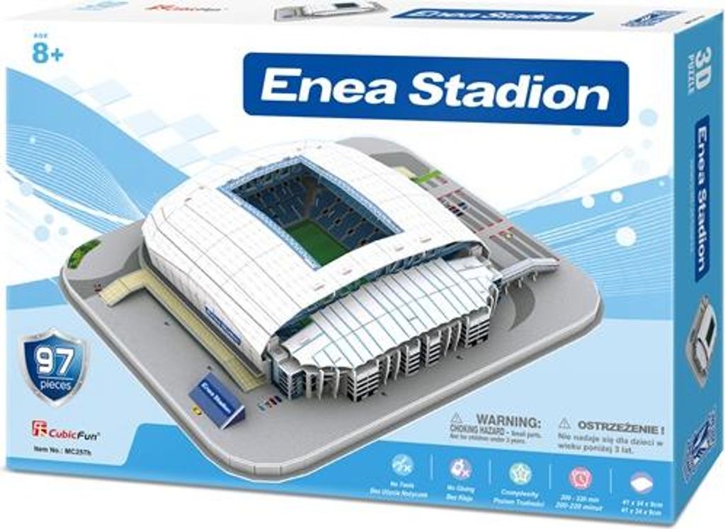 DANTE Cubic Fun 3D-Puzzle Stadion EneaLechPoznań 02576
