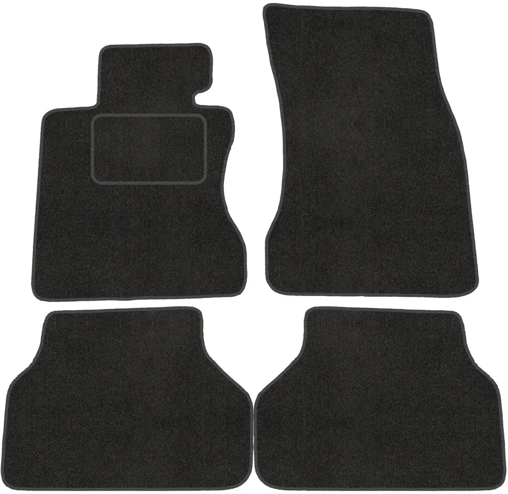 Kit Tappetini Velluto Premium BMW E60 E61 (2003-2010) - Nero