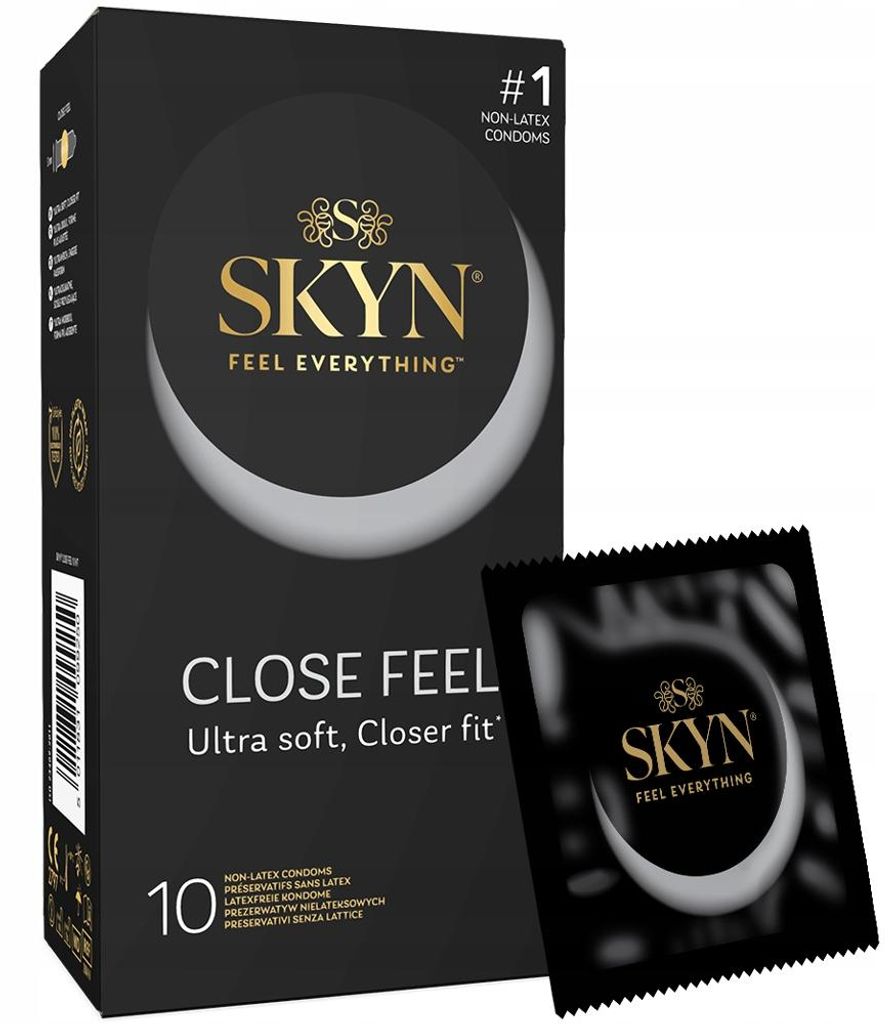 10 préservatifs masculins SKYN Close Feel Skynfeel sans Image du produit 