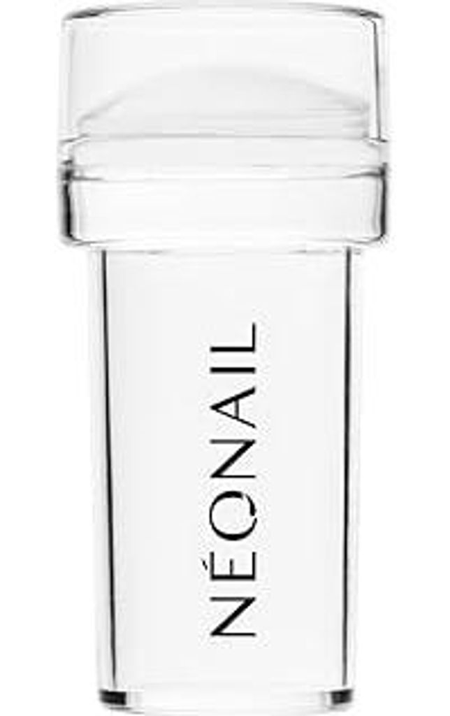 NÉONAIL Mini Nagel Stempel mit Schaber - Nägel selber machen - Nail Art Stamper - Nageldesign für Nagel Schablone - French Nails Stempel - Silik...