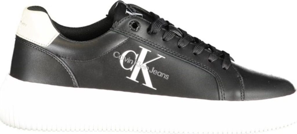 Moderner Damensneaker in Schwarz mit nachhaltigem Produktbild 