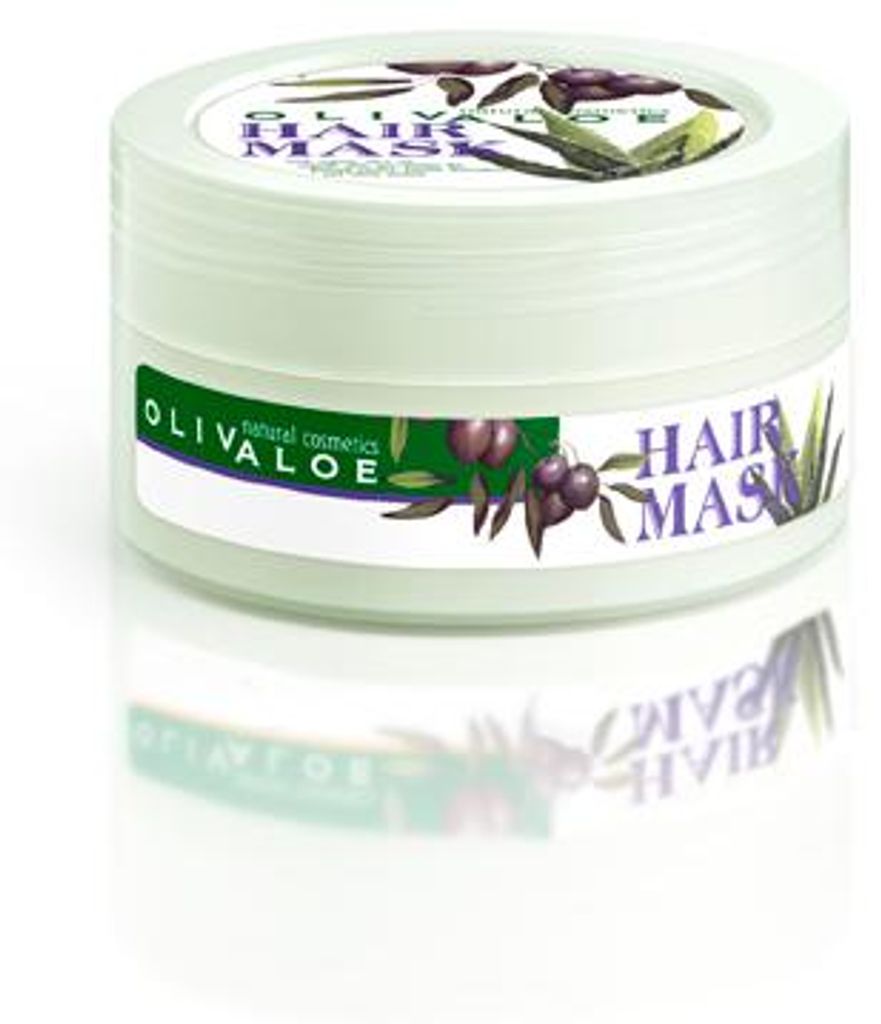 OLIVALOE 00175 - Haarmaske gegen Haarbruch/Spliss 200ml, Produktbild 