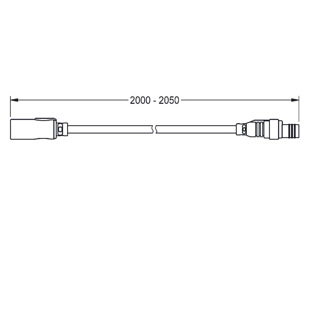 Câble rallonge KWC A3000open 4 pôles 2m : Solutionnez vos écarts AR