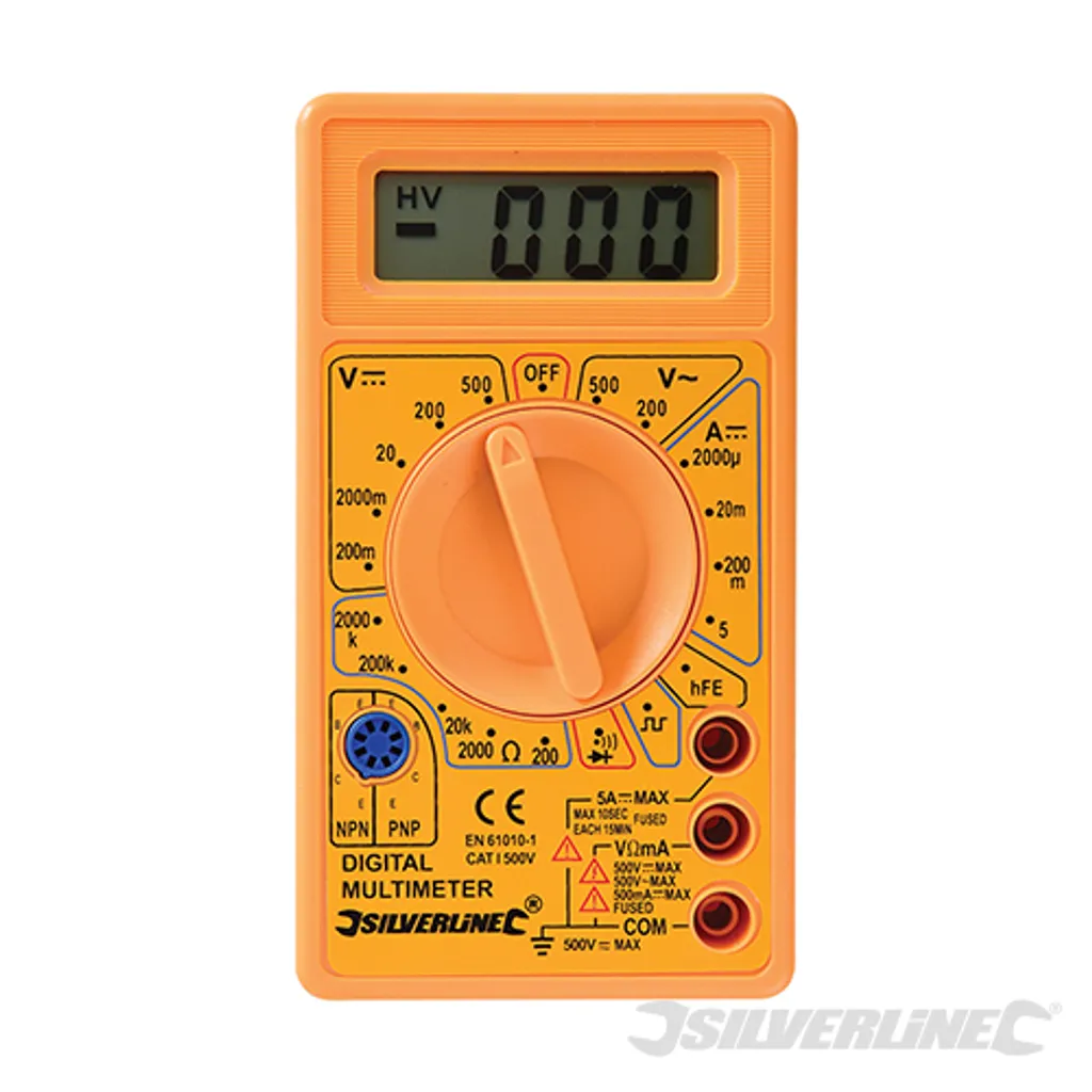Multimètre numérique pour dépanner vos pannes électriques AC et DC - 2
