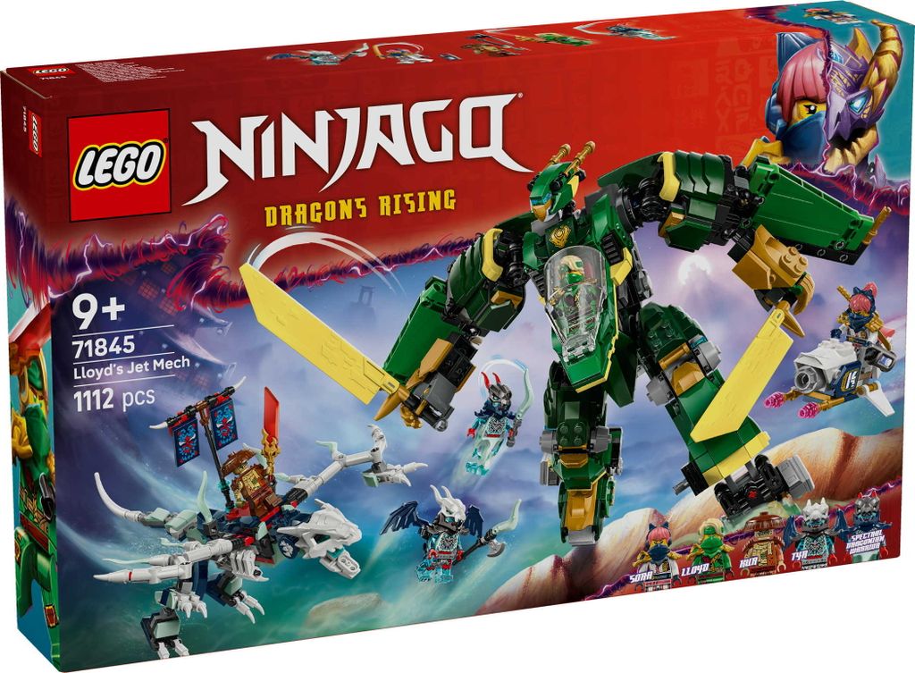 LEGO® NINJAGO® 71845 Lloyds Jet-Mech Produktbild 