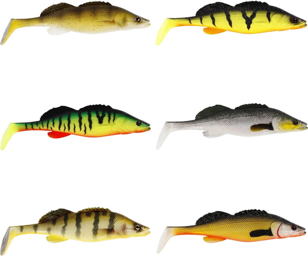 Westin ZanderTeez Shadtail 12cm Crazy Firetiger