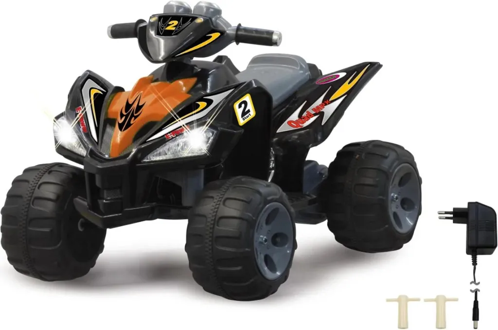 Quad 12V Jamara pour Sorties en Famille - Loisir Extérieur Enfant 3-6 Ans