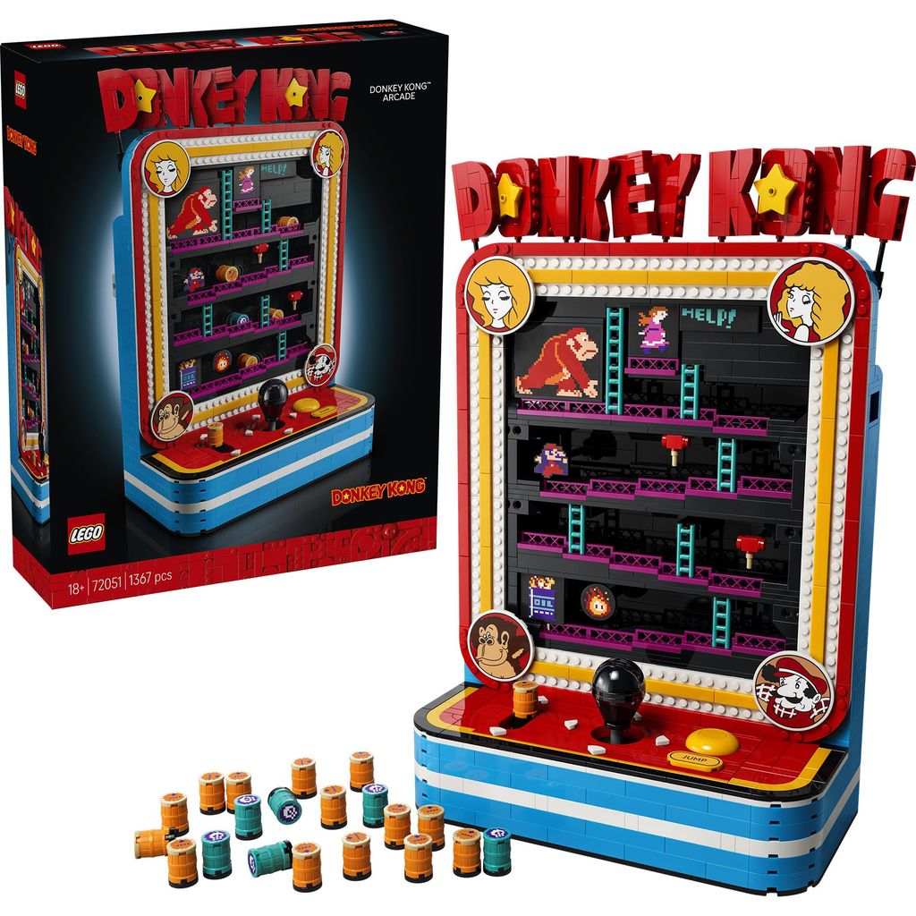 LEGO® Super Mario 72051 Arkádová hra Donkey Kong™ Obrázek produktu 