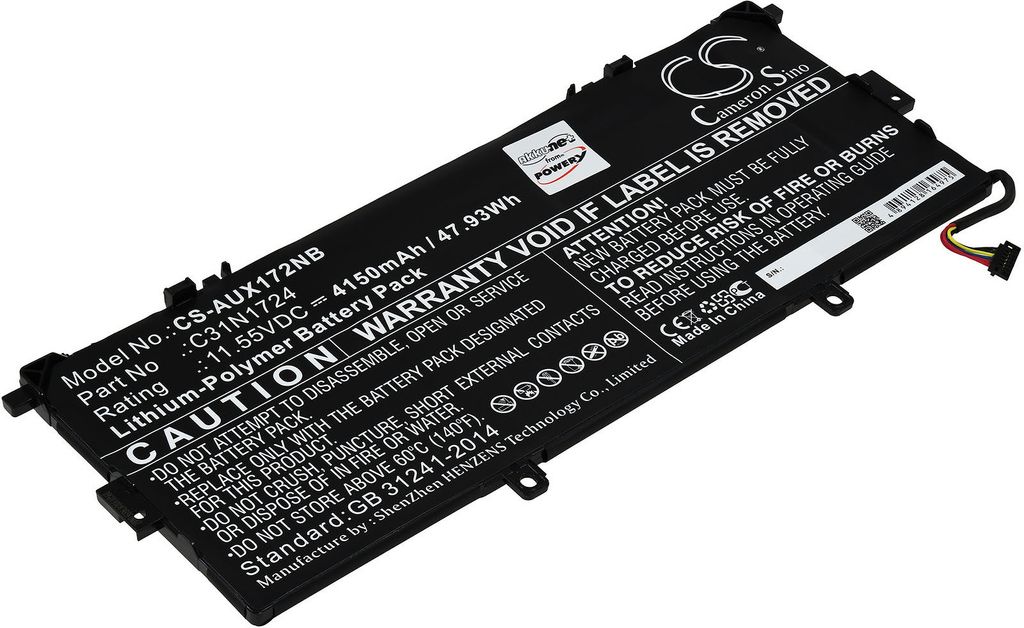 Akku für Laptop Asus ZenBook 13 UX331UAL-EG020TS