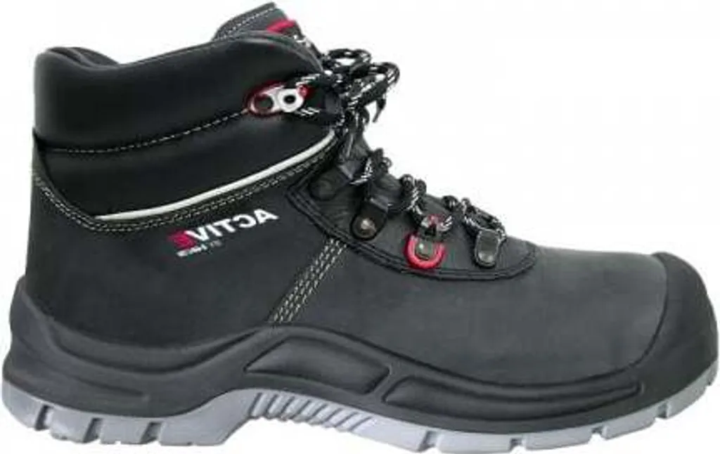 Bottes de chantier S3 HKS Active 500 cuir noir 42 pour pros du BTP