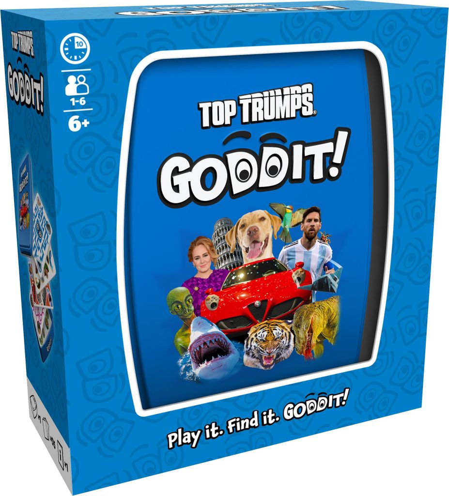 Winning Moves Kartenspiel Original Goddit Rätselspiel für Kinder