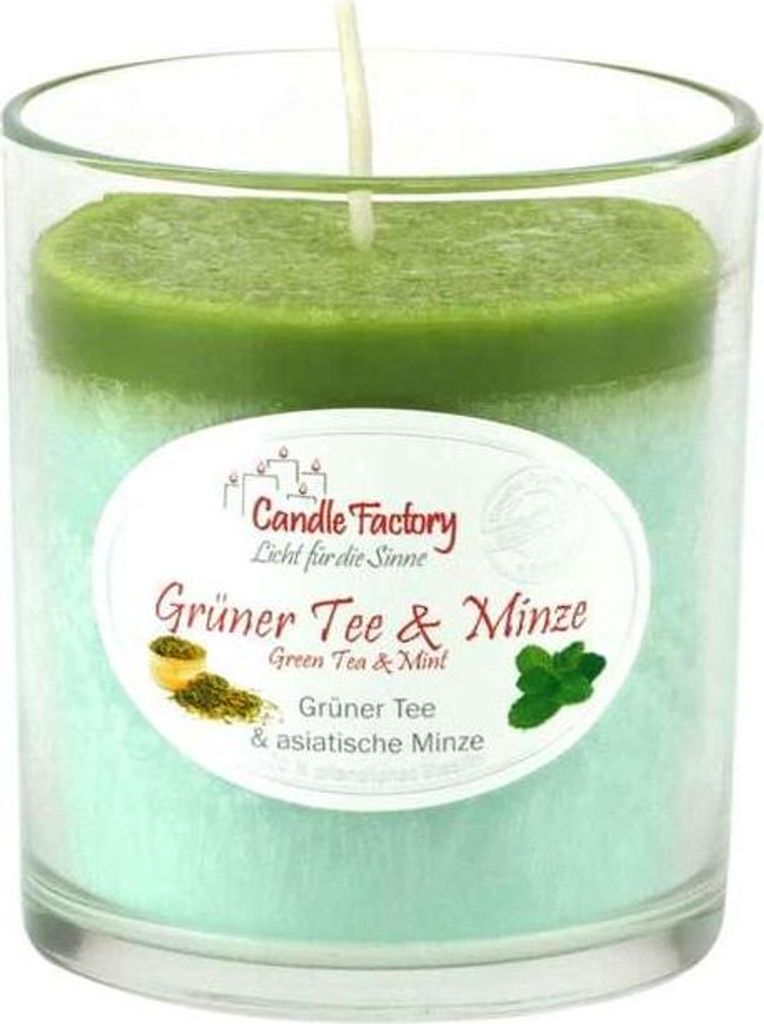 Candle Factory Party Light Kerze Grüner Tee & Minze Duftkerze 201129