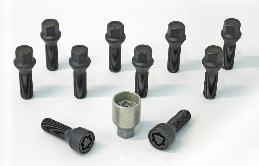 10x H&R Radschraube M14x1,5 SW17 B1453501SET