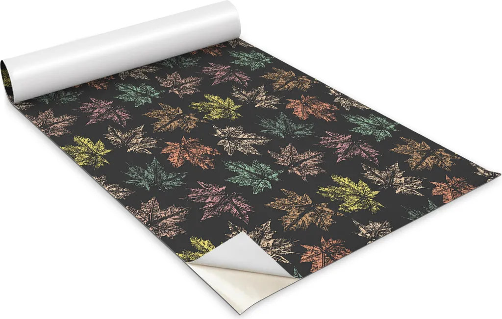 Pellicola Autoadesiva per Mobili Foglie d'Autunno 100x50 cm - Fai da Te