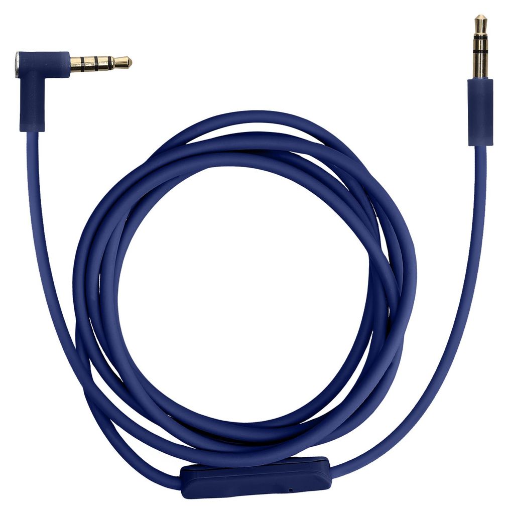 kwmobile Kopfhörerkabel für Beats Studio 3 / Solo 3 / Solo2 / Studio 2 / Studio 1 / Mixr - Ersatz Kabel 140 cm Mikrofon Lautstärkeregler - 3.5mm