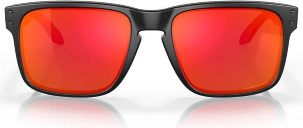 Oakley Holbrook OO9102E255 Matte Black Prizm Ruby - Originale - 2