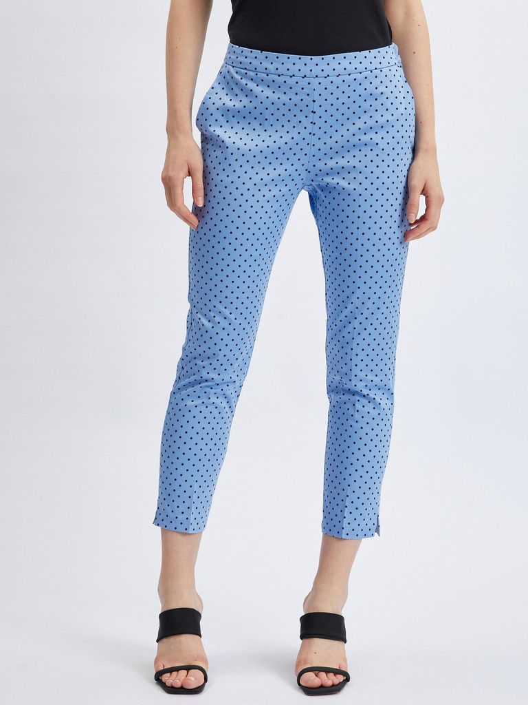Orsay Blaue Dreiviertelhose mit Punkten für Damen 356249520000__38