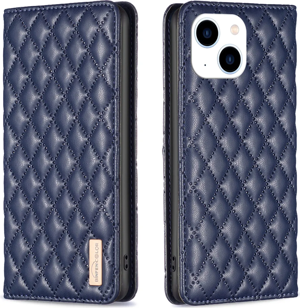 Custodia Elegante Blu per iPhone 14: Il Tuo Accessorio di Classe Flip