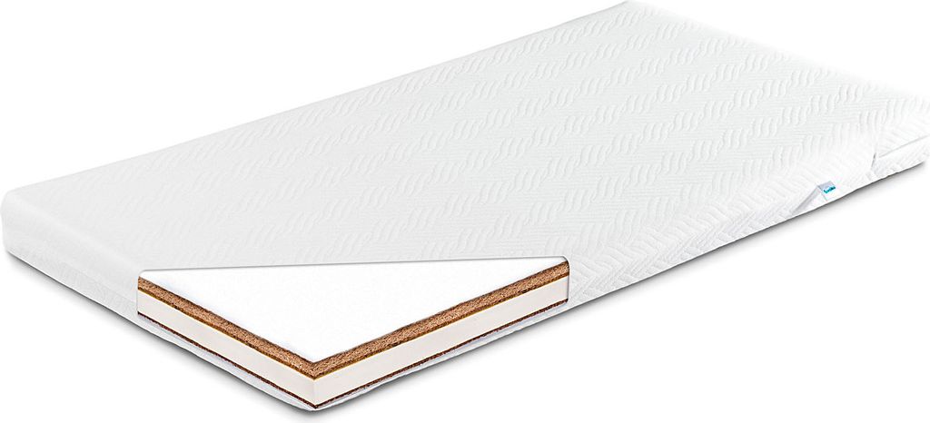 SENSILLO Matratze 70x140 Kindermatratze Kokosnuss - Schaum - Kokosnuss Kinderbett