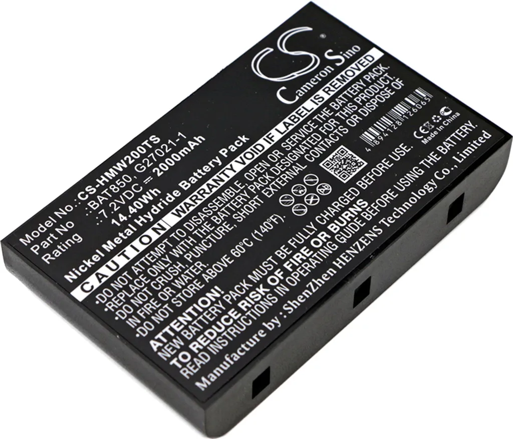 Batterie longue durée pour WS200 et MB Base Stations haute capacité
