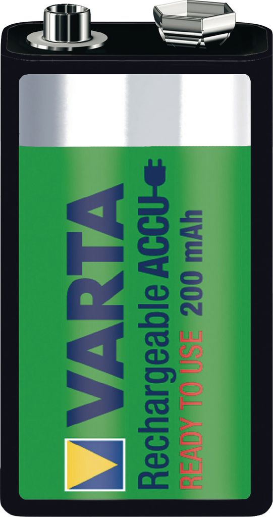 VARTA NiMh batria 1 x 9 V 0,2 Ah blister Obrázok produktu 