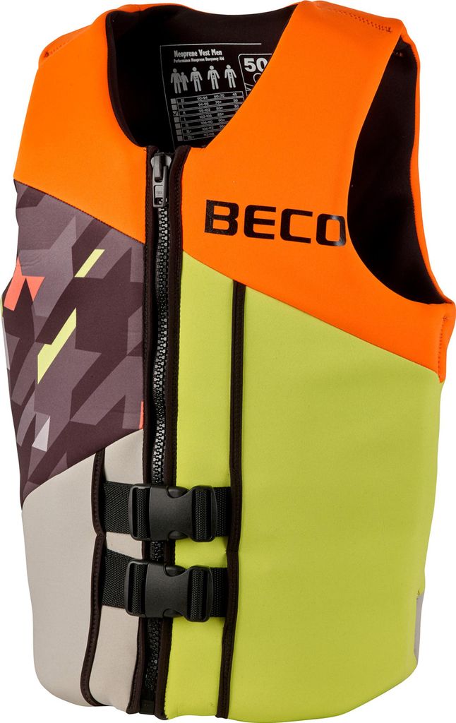 Beco Beactive Ife-jas Neo 50n | Yeow/oranje Productafbeelding 