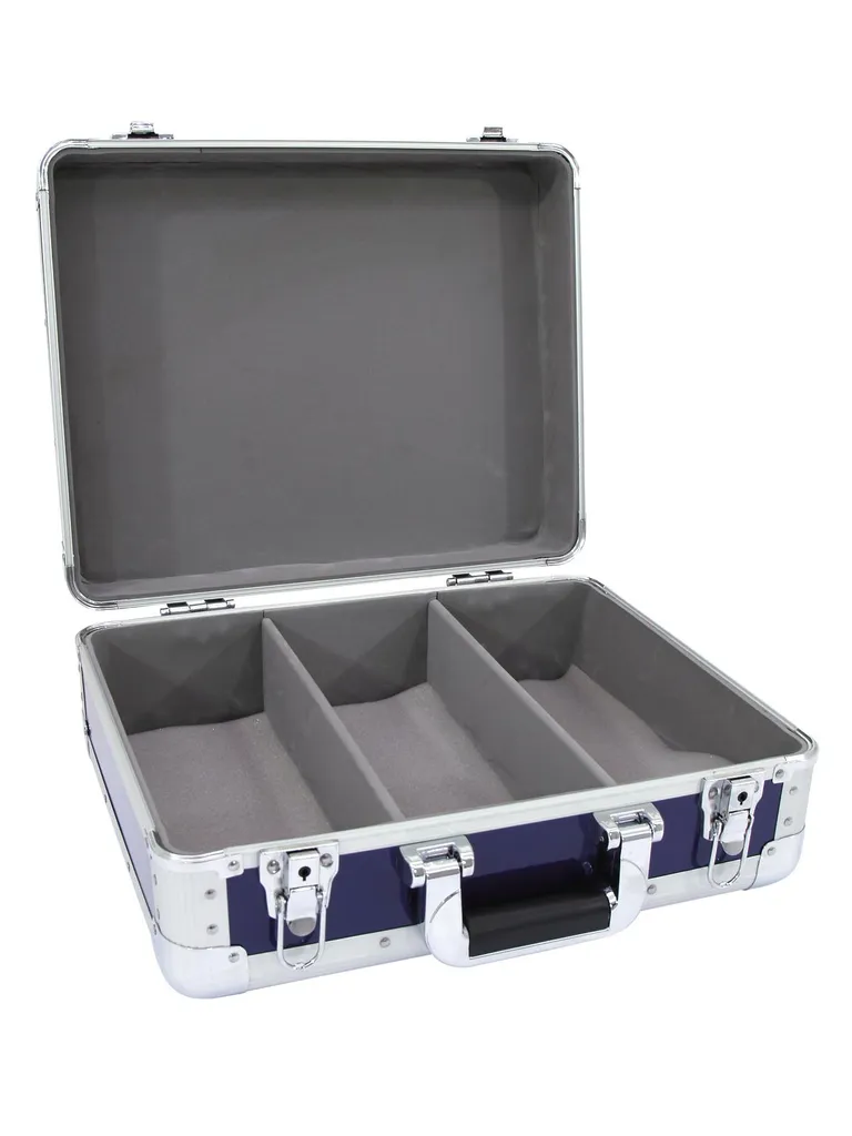 Valigetta Roadinger CD-Case ALU Blu: Protezione Premium 90 CD - 2