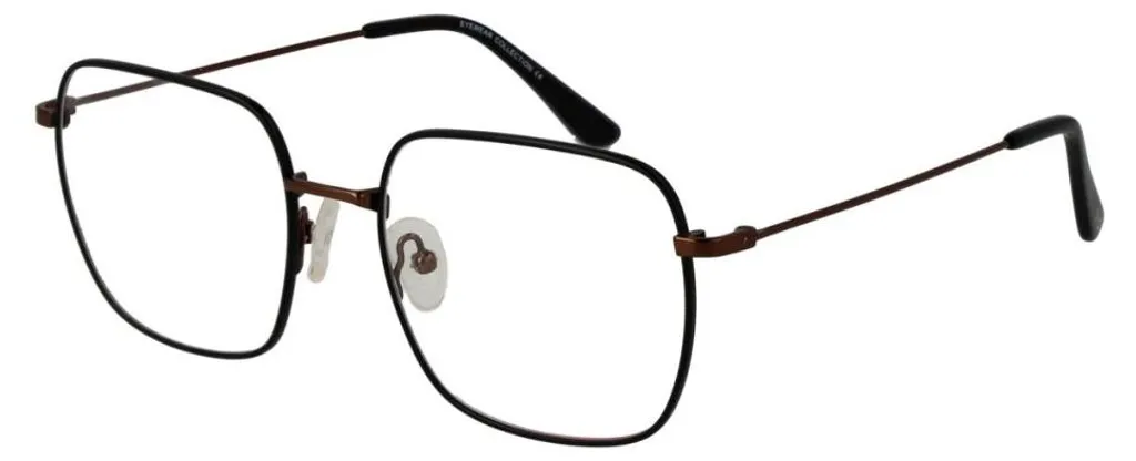 Monture de lunettes Funky Buddha FBD1014 54001 Noir mat élégante