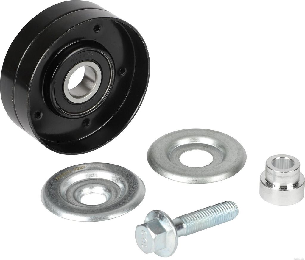 HERTH+BUSS JAKOPARTS J1144073 Umlenkrolle Keilrippenriemen 76mm für OPEL Corsa D Schrägheck (S07) ZAFIRA B (A05) Corsa C Schrägheck (X01) Meriva A