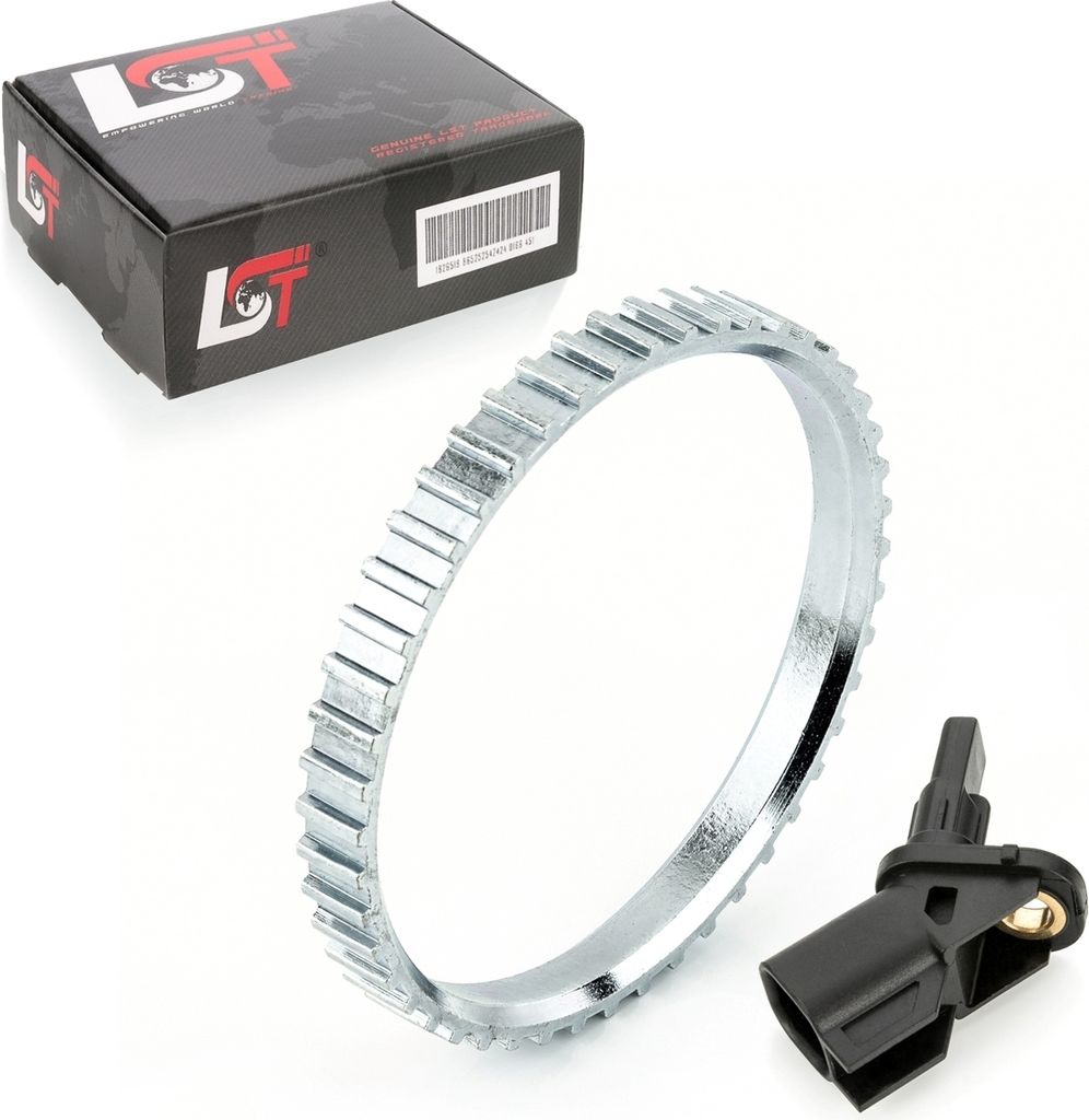 ABS-Sensor und ABS-Ring Set Vorderachse 48 Zähne für VOLVO C30 S60 II V70 III
