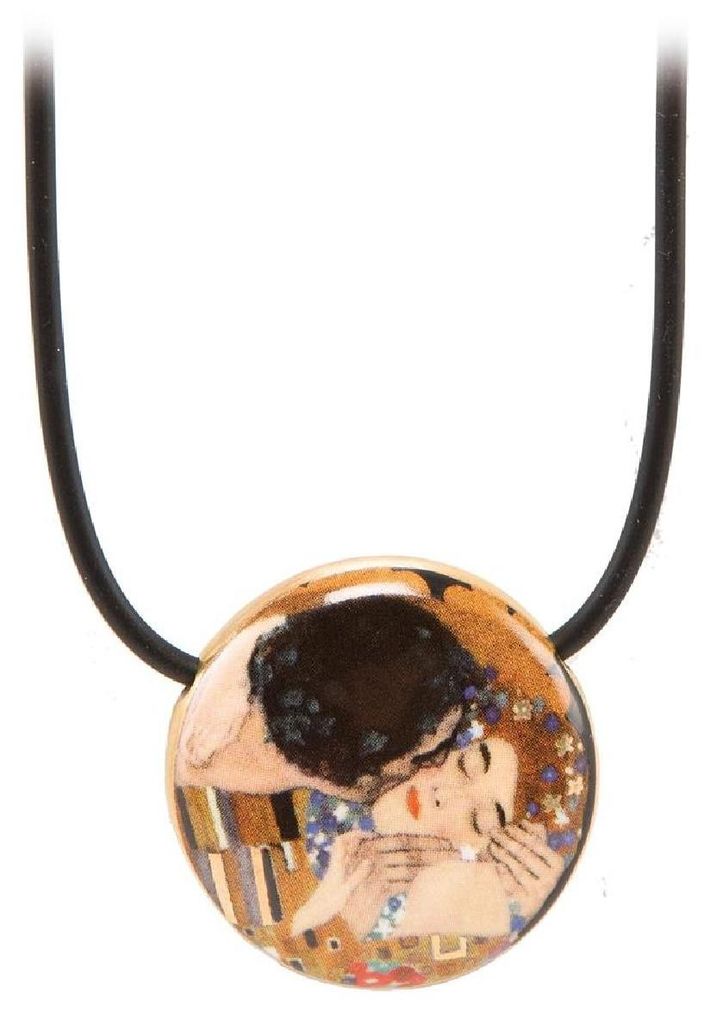 Goebel Gustav Klimt - Der Kuss - Halskette
