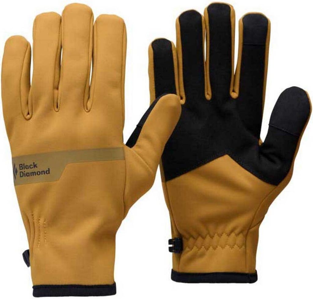 Black Diamond Everyday Softshell Handschuhe Gelb XS Mann Gelb XS