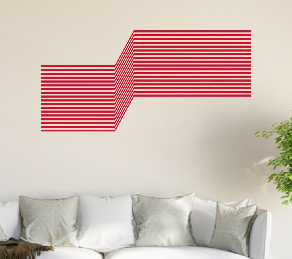 Retro Design Wandtattoo in 6 Größen - Wandaufkleber Wall Sticker - Dekoration, Küche, Wohnzimmer, Schlafzimmer, Badezimmer