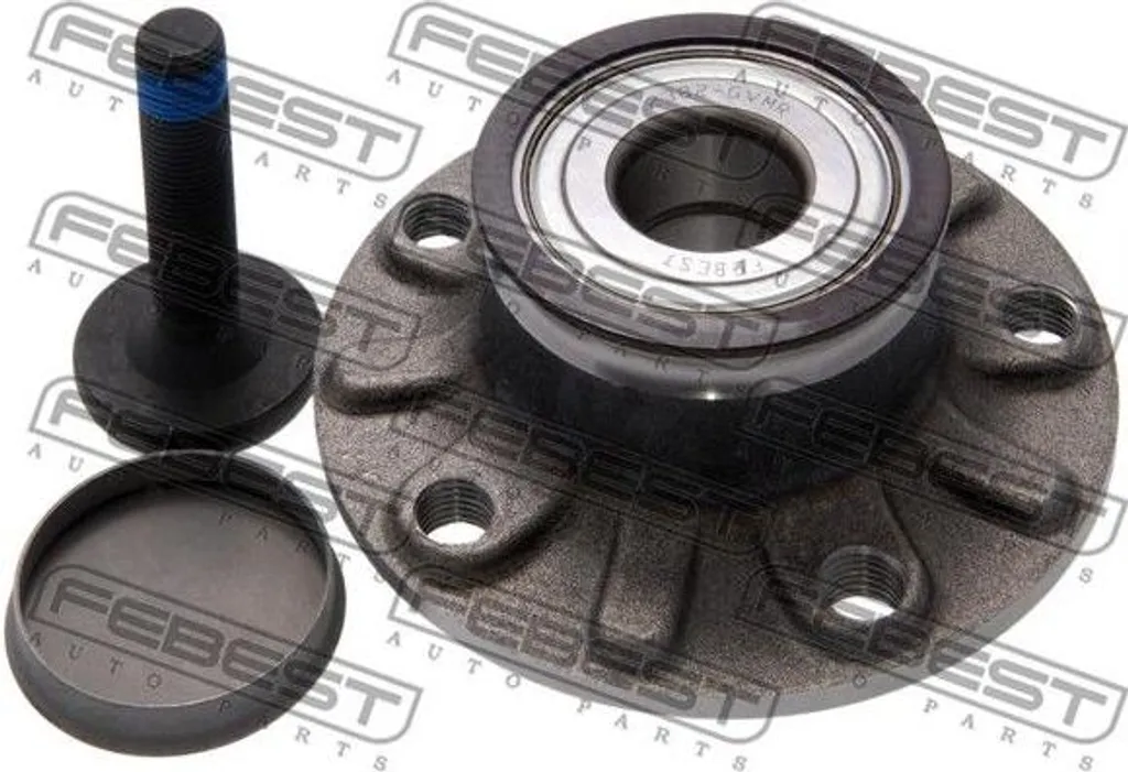 Moyeu de Roue FEBEST 2382-GVMR OE 1K0598611 pour Golf VII et Audi A3