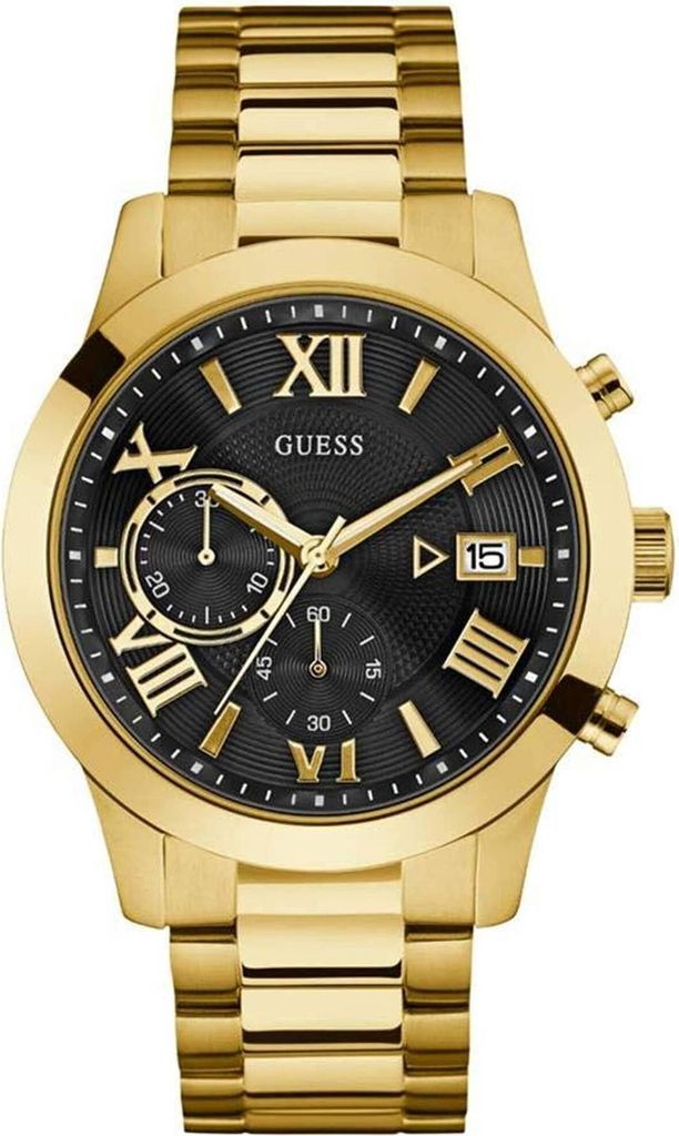 Guess Atlas W0668G8 Herrenuhr Chronograph Armbanduhren